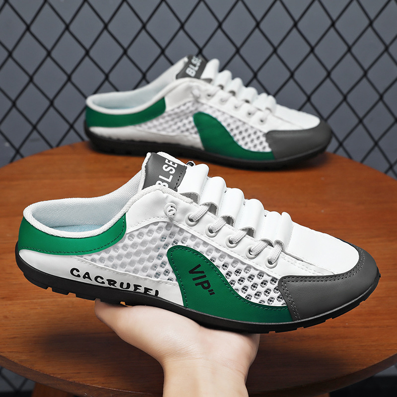 Zapatos de hombre, nuevas zapatillas de negocios de verano, sandalias de hombre transpirables, tendencia de moda, zapatos individuales de todo fósforo, zapatos casuales