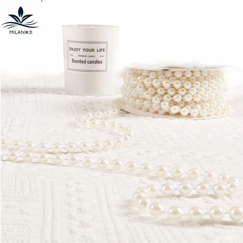 Floral perla cadena ramo accesorios modelado borla DIY decoraciones arco nudo bolsa flor material