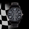 Sports silica gel street quartz watches for leisure, men's watch, factory direct supply