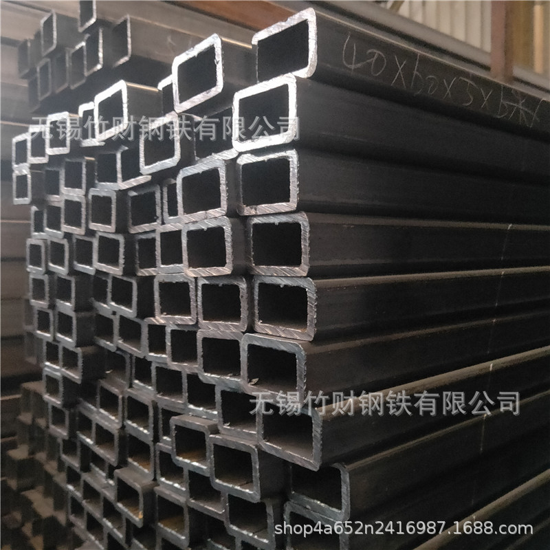 Q235B碳钢方钢管40*70*4mm铁扁管Q345矩形钢管50*60*5 40*70*5mm