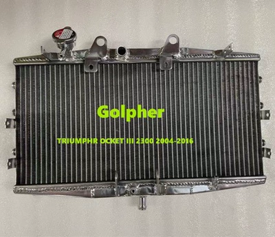 Factory direct sales of all-aluminum motorcycle radiator suitable for TRIUMPH ROCKET III 2300 04-16