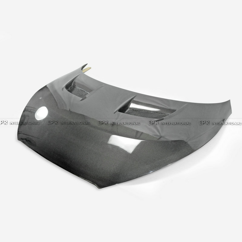 Suitable for Hyundai Veloster carbon fiber modification parts, engine hood, TF cooling front cover