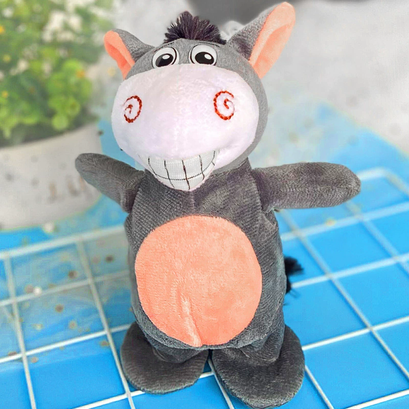 Игрушка, забавная кукла, ослик, утка