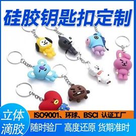 日用橡胶;钥匙扣及钥匙扣配件;钥匙扣