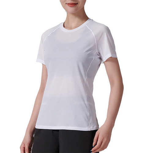 Professional Running Training Lightweight Anti-wear Skin-friendly Breathable High-elastic Quick-drying Round Neck Slim-fit Sports T-shirt