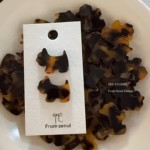 新款韩版豹纹板材立体小狗配件装饰配饰辅料配件批发diy饰品配件