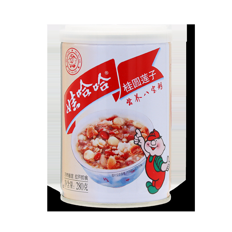 娃哈哈桂圆莲子八宝粥12罐营养早餐整箱即食代餐懒人食品速食粥1|undefined