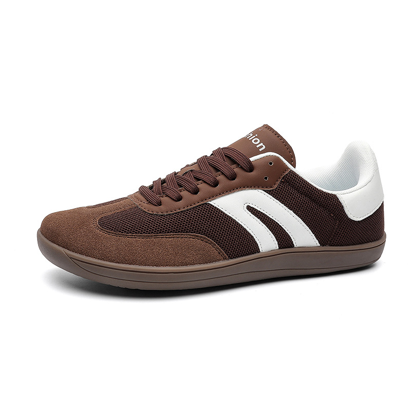 Nieuwe, lichtgewicht outdoor sportschoenen voor heren met brede neus, open tenen en zachte zool, mesh en brede leest, Forrest-stijl._voghion.com