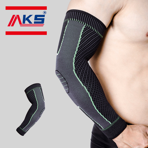 Cross-border basketball arm guards Amazon wholesale outdoor men's knitted extended style breathable cycling sports basketball arm guards