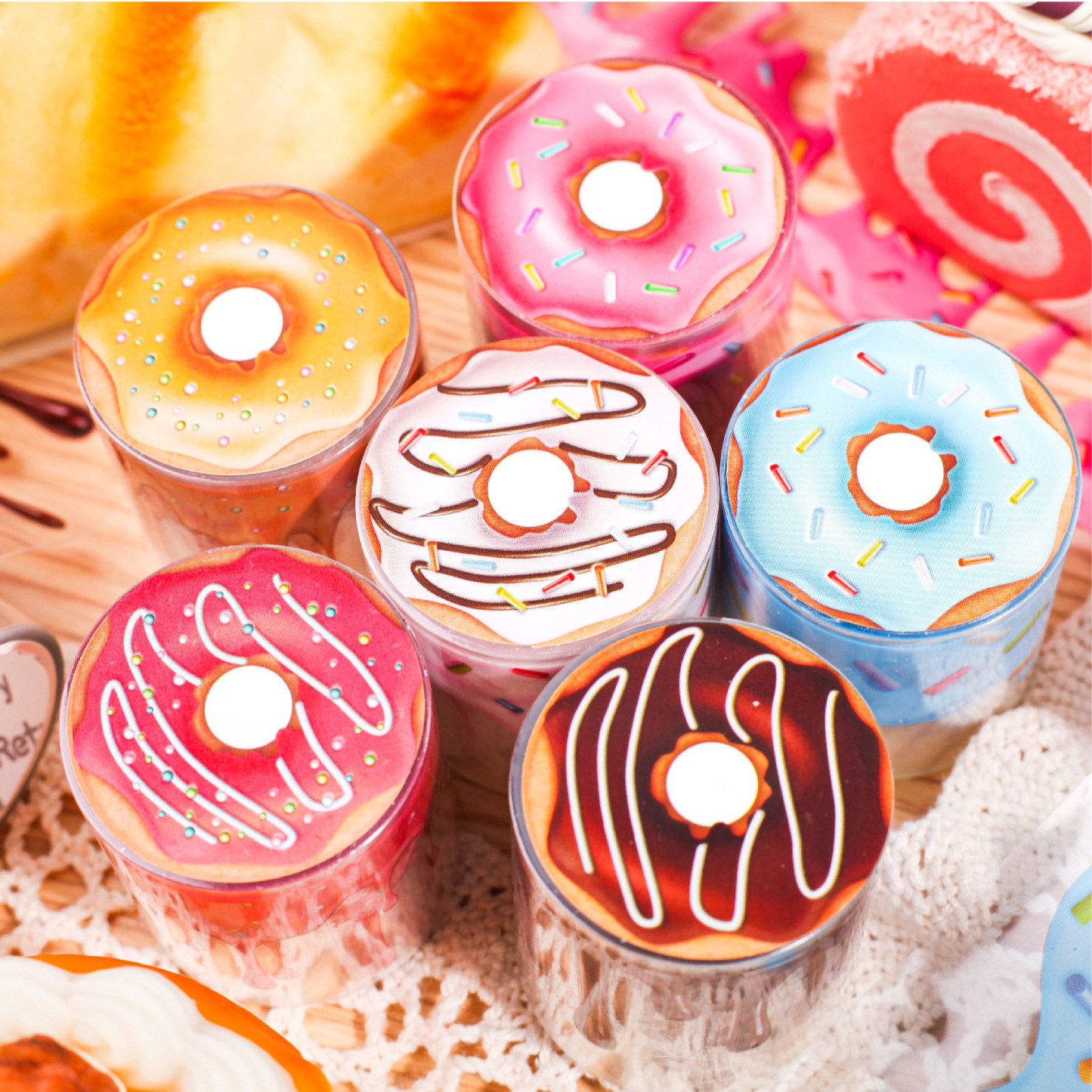 Retro Story Cream Theme Tape Series Cream Handbookdiy Frame Landscape Waterproof PET Tape