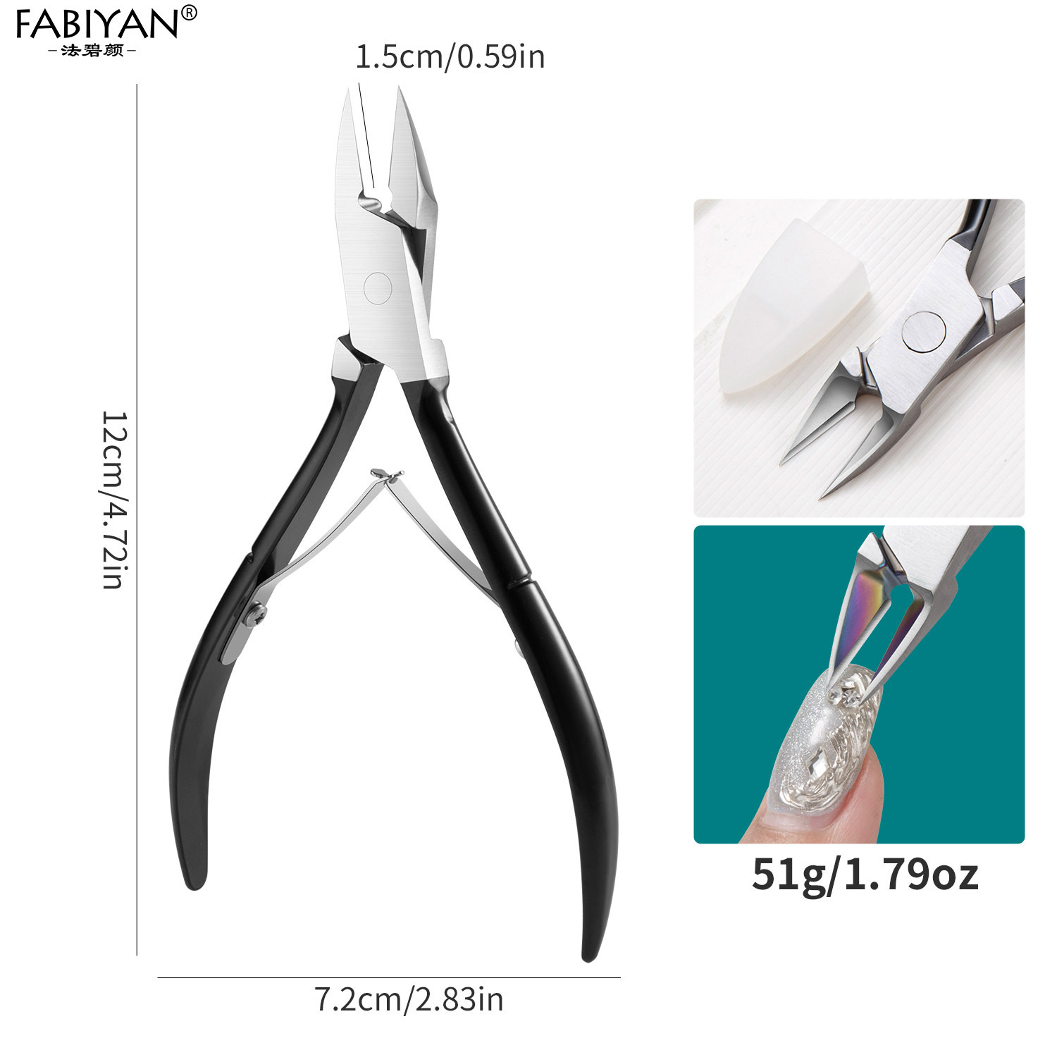 Fábrica en stock cortaúñas traje de uñas herramientas águila nariz cortaúñas