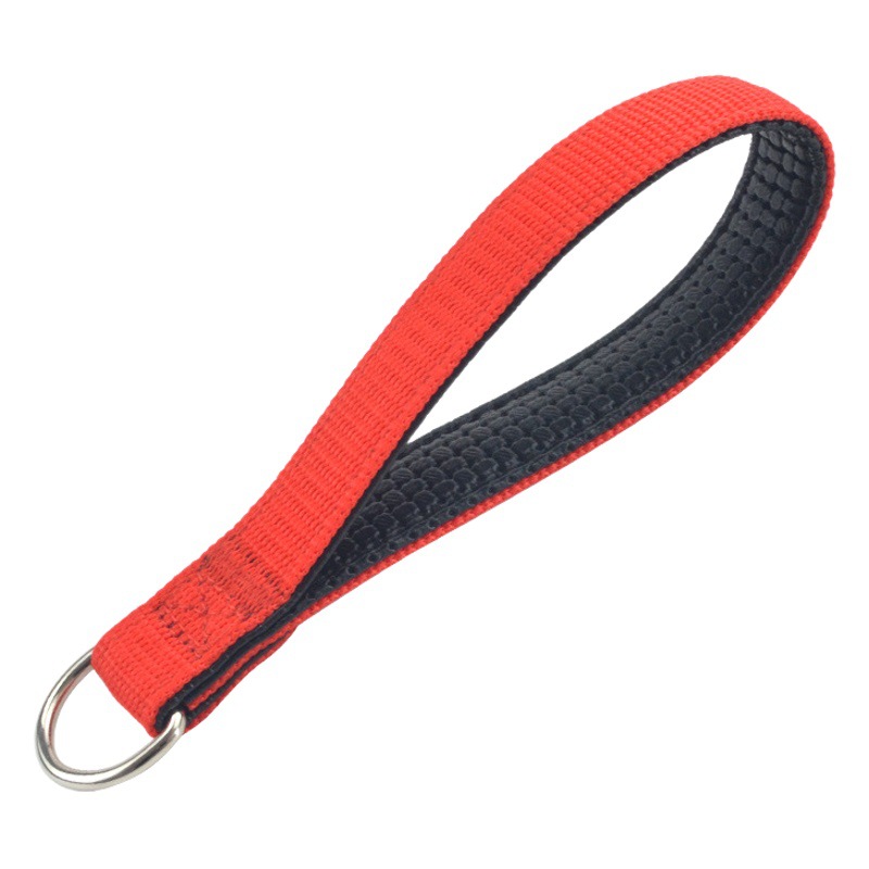 Spot factory direct pet leash handle D ring handle dog chain without hand handle wrist strap rope