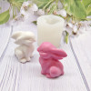 Brand three dimensional rabbit, aromatherapy, candle, silicone mold, new collection, handmade