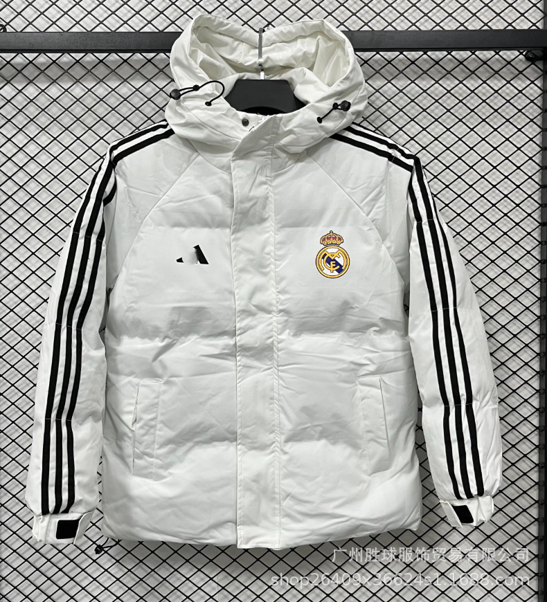 Invierno NK bordado chaqueta fluorescente de béisbol de algodón París grueso chaqueta de algodón con capuchón de fútbol abrigo cálido image 52