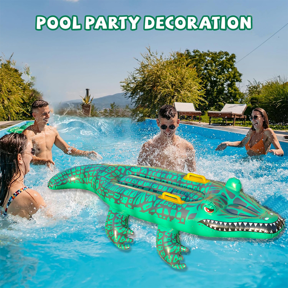 Inflatable Flamingo Pool Float For Swimming Pool Lounging_voghion.com