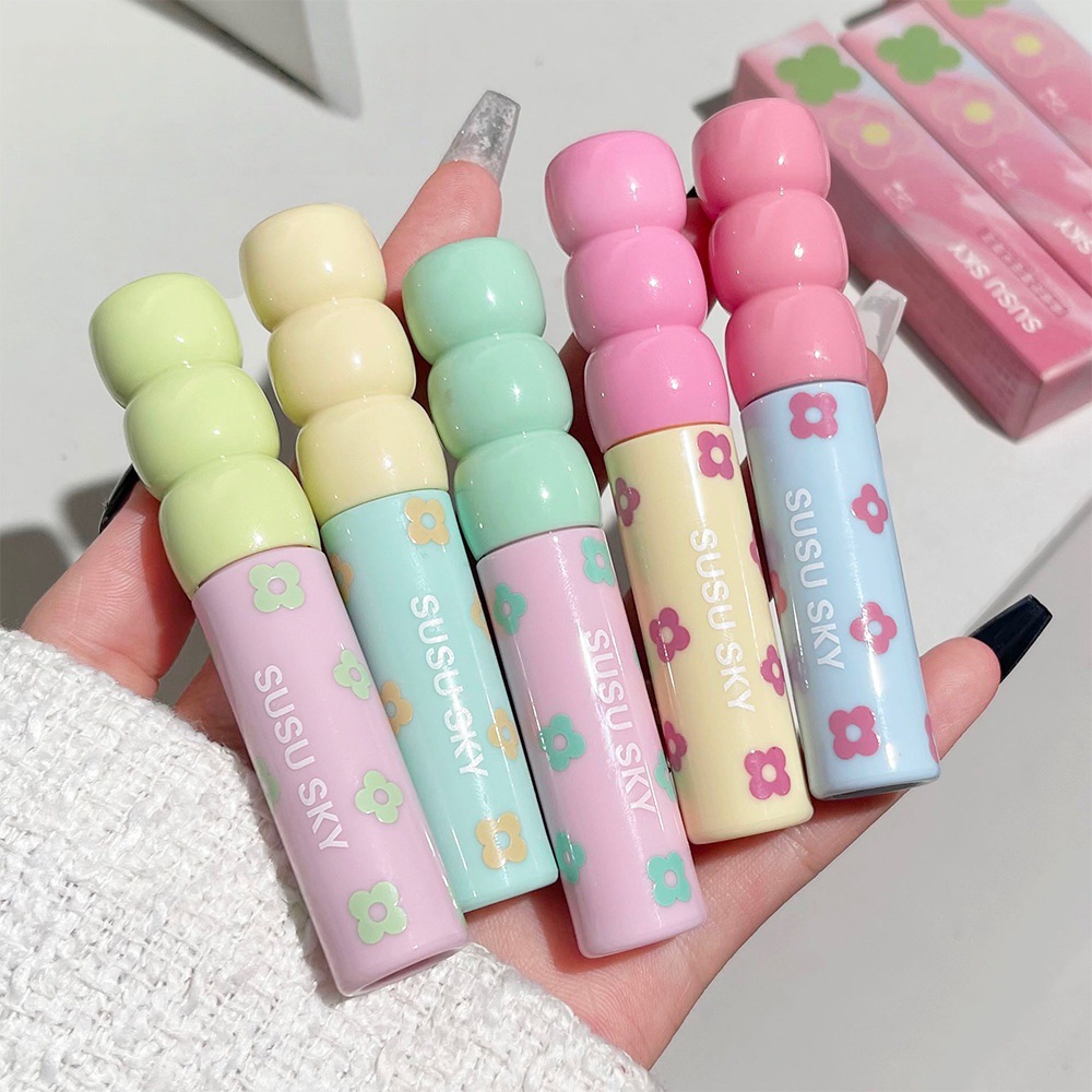 SUSU SKY Soft Milky Matte Lip Clay Velvet Brightening Natural Lip Gloss Set - Affordable Wholesale for Girls