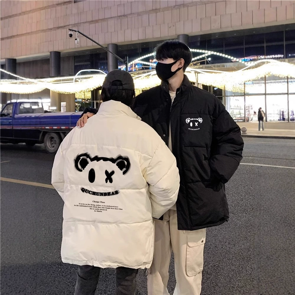 Хлопчатобумажная одежда зимой 2024 новый хлебный костюм специальная пара повседневная хлопковая одежда толстая свободная куртка