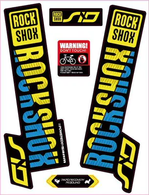 Body sticker – ROCK-SHOX Mountain Bike - 33