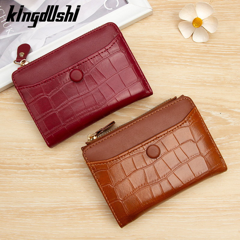 New European and American Retro Stone Pattern Women's Wallet with Multiple Card Slots, Side Zipper Wallet, Foldableing Card Holder Design Coin Purse New European and American Retro Stone Pattern Women's Wallet with Multiple Card Slots, Side Zipper Wallet, Foldableing Card Holder Design Coin Purse