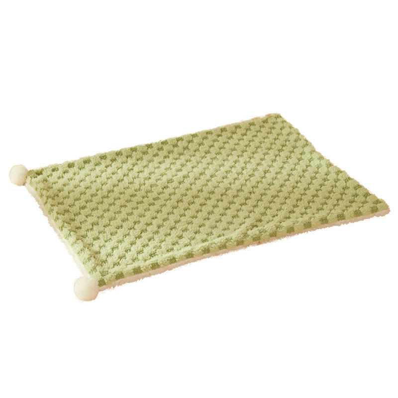 Husdjurspläd katt varm filt förtjockad flanellsäng sovande hundmatta husdjurstillbehör_voghion.com