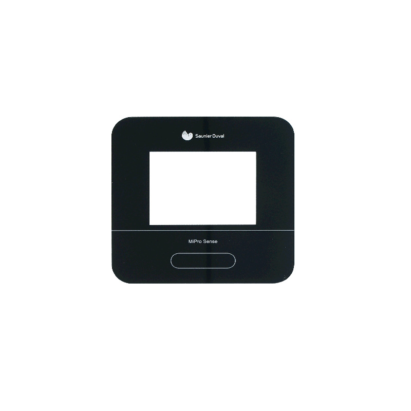 专业加工亚克力视窗镜片 CNC精雕丝印贴胶 智能家居面板精制加工