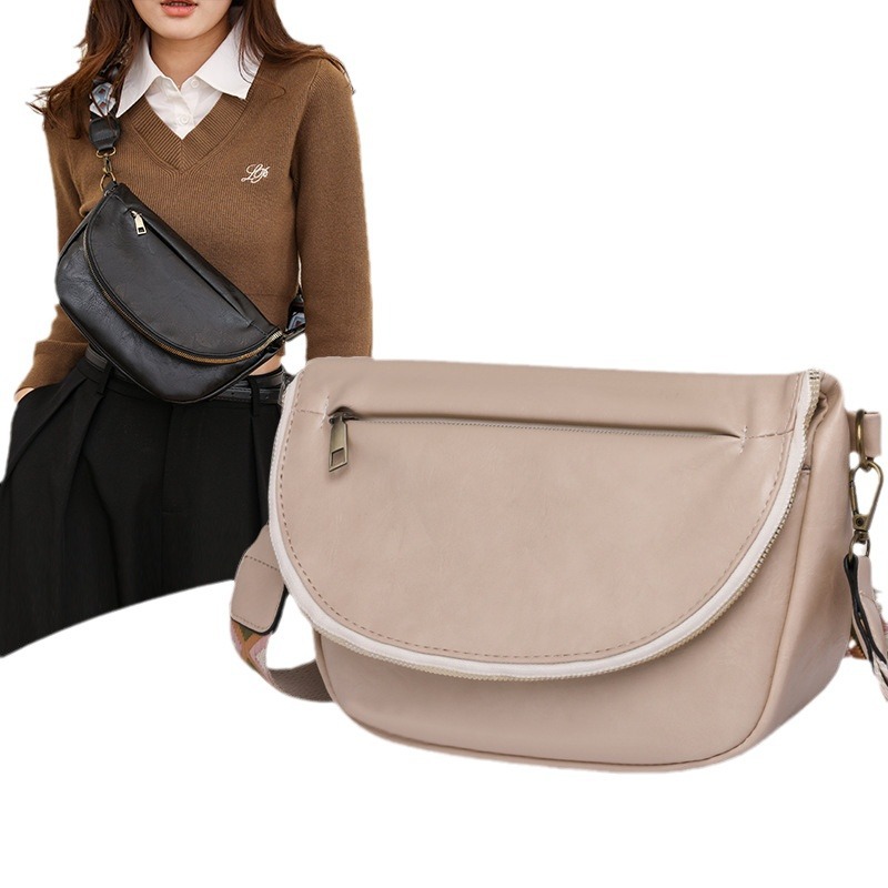 Bolsas transfronterizas bolso de las mujeres nueva moda retro hombro bolsa de mensajero bolso de las mujeres casual simple bolso de pecho de las mujeres