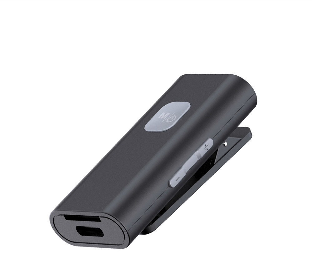 SR11 Bluetooth Receiver Wireless Car AUX Audio Receiver Clip-on Sun Visor Bluetooth Connection Adapter