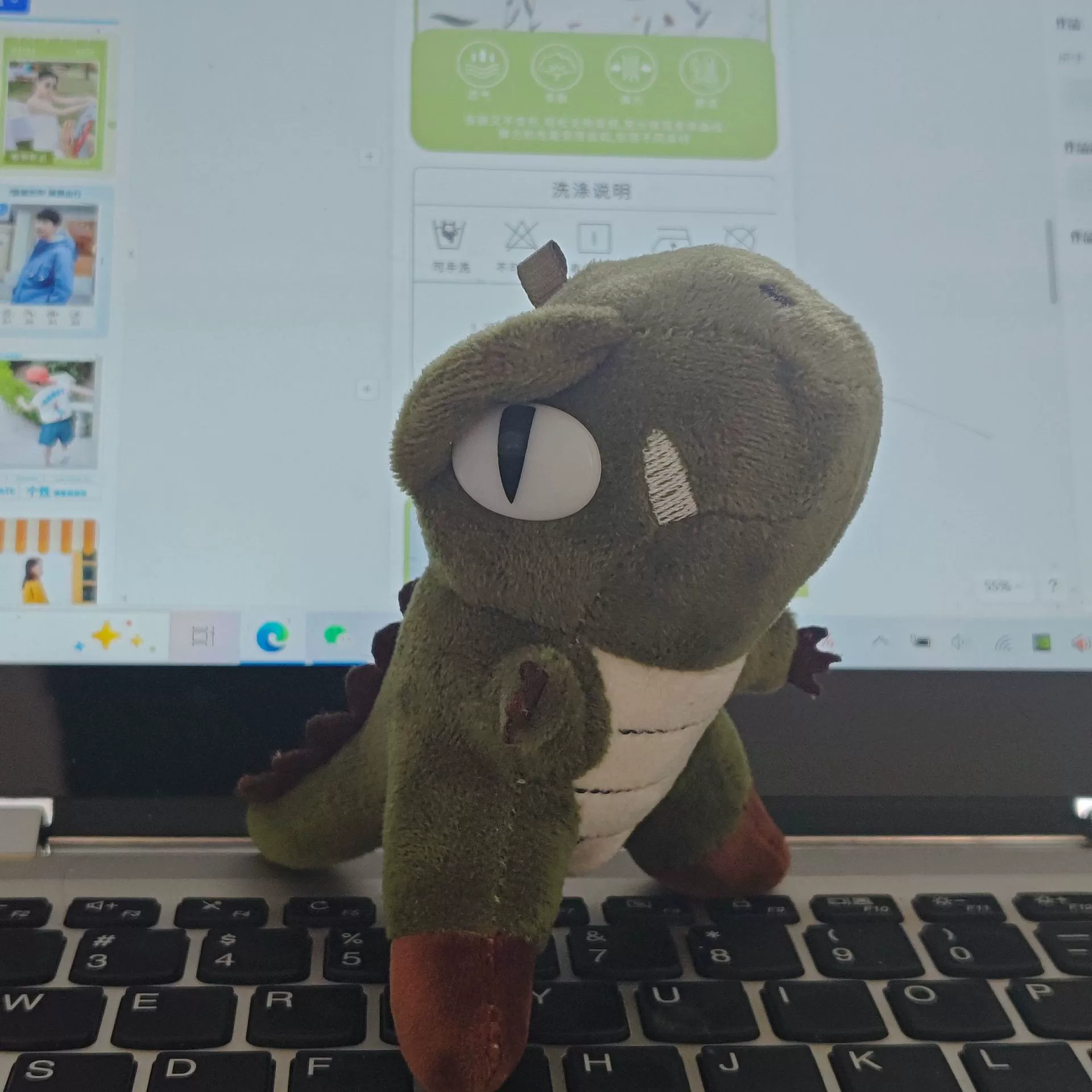 Мультяшный маленький динозавр плюшевая кукла подвеска мягкая милая маленькая игрушка мини кукла школьный портфель подвеска брелок оптом