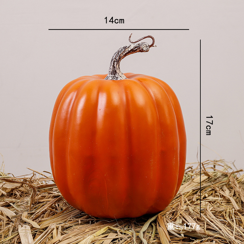 Simulación transfronteriza espuma calabaza modelo Halloween Acción de Gracias decoración de Navidad props disparo decoración de calabaza falsa image 16