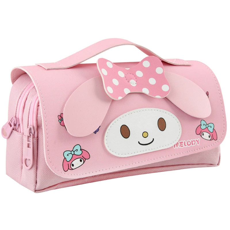 Пенал Sanrio с мультяшным рисунком для начальной школы, универсальный вместительный канцелярский, новая коллекция, антистресс