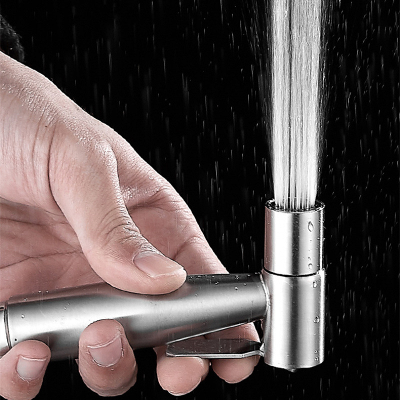 Kit de Pistola Rociadora para Inodoro de Acero Inoxidable con Manguera Telescópica para Baño