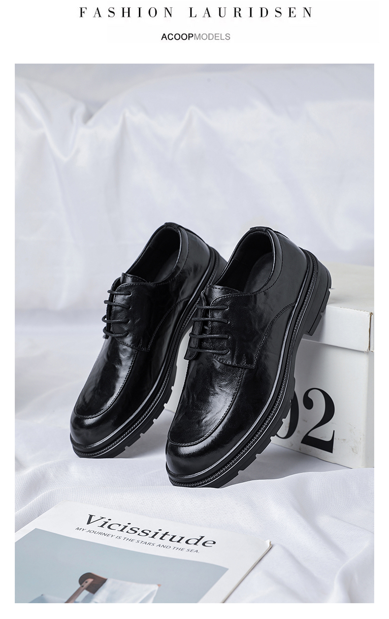 ShoeVault 48 Scarpe da sposo formali in pelle nera casual da uomo, taglia grande, modello Derby_voghion.com