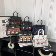 Foreign trade light luxury Kelly handbag large capacity shoulder bag women's high-end fashion versatile women's crossbody bag