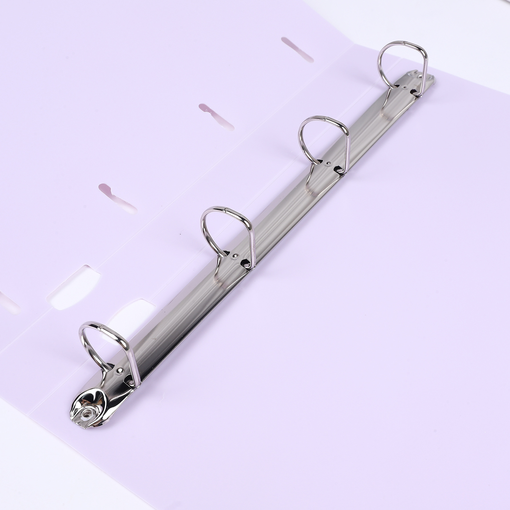 Morandi color al por mayor carpeta de cuatro orificios tipo D carpeta de archivos punzonado A4 carpeta suministro directo de fábrica