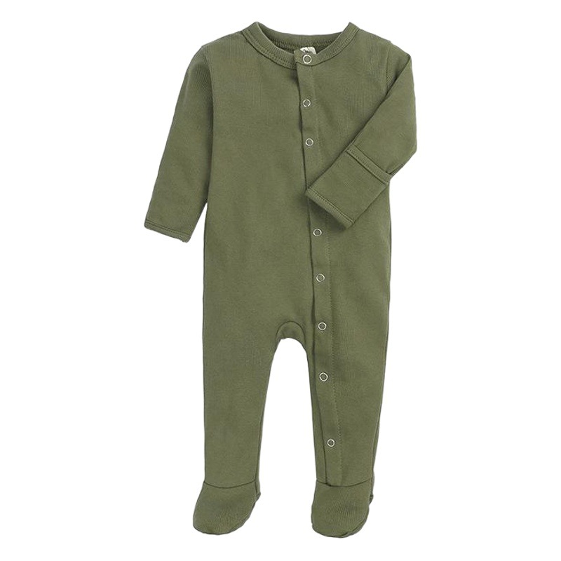 New baby jumpsuit spring and autumn cotton newborn clothes pit long sleeve baby Korean baby climbing clothes