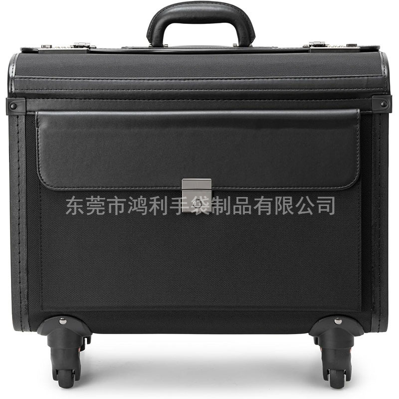 Cross-Border Fashion Rolling Briefcase with 17inch Laptop Compartments and Combination Lock Cross-Border Fashion Rolling Briefcase with 17inch Laptop Compartments and Combination Lock