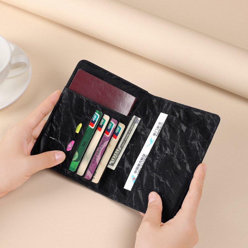 Nuevo paquete de pasaporte de viaje de negocios, pasaporte de embarque en el extranjero, pasaporte RFID, pasaporte con pasaporte.