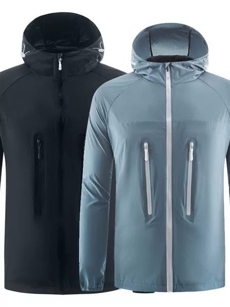 Bird Home Same Style Outdoor Sun Protection Coat Windproof Breathable Sun Protection Suit for Men and Women Summer Logo