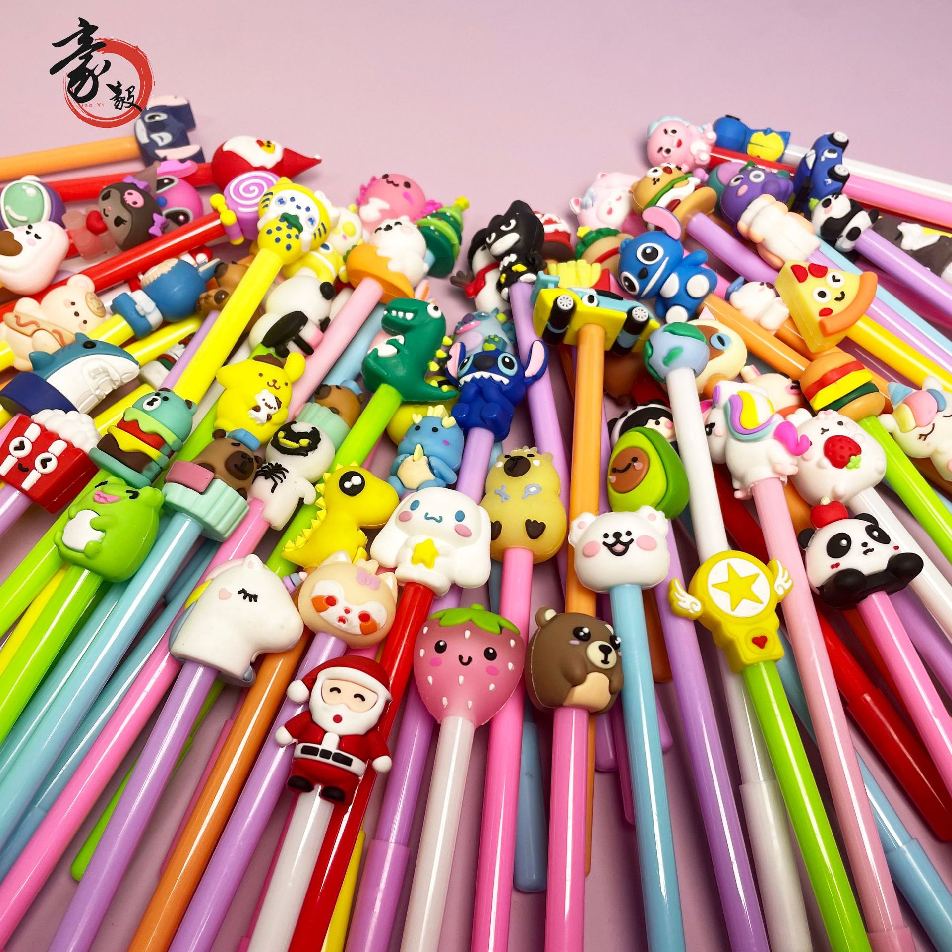 Cute Cartoon Gel Pens, Creative Stationery Pens, High-Value Student Signature Pens, In-Stock Gel Pens Wholesale
