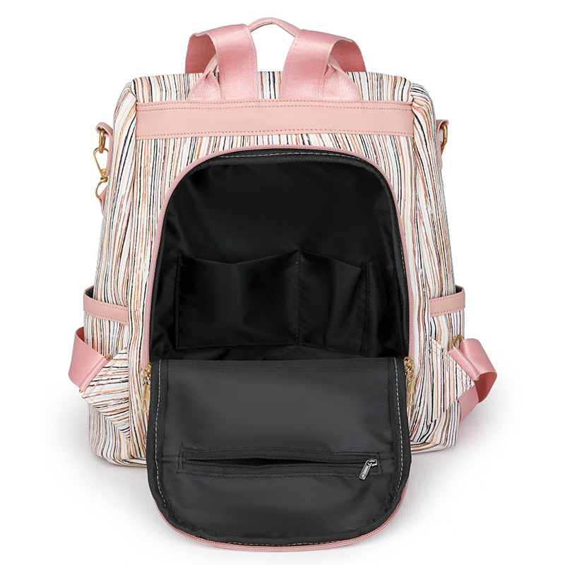 Mochila antirrobo para mujer 2024 nueva mochila de moda para mujer de gran capacidad, ligera y versátil