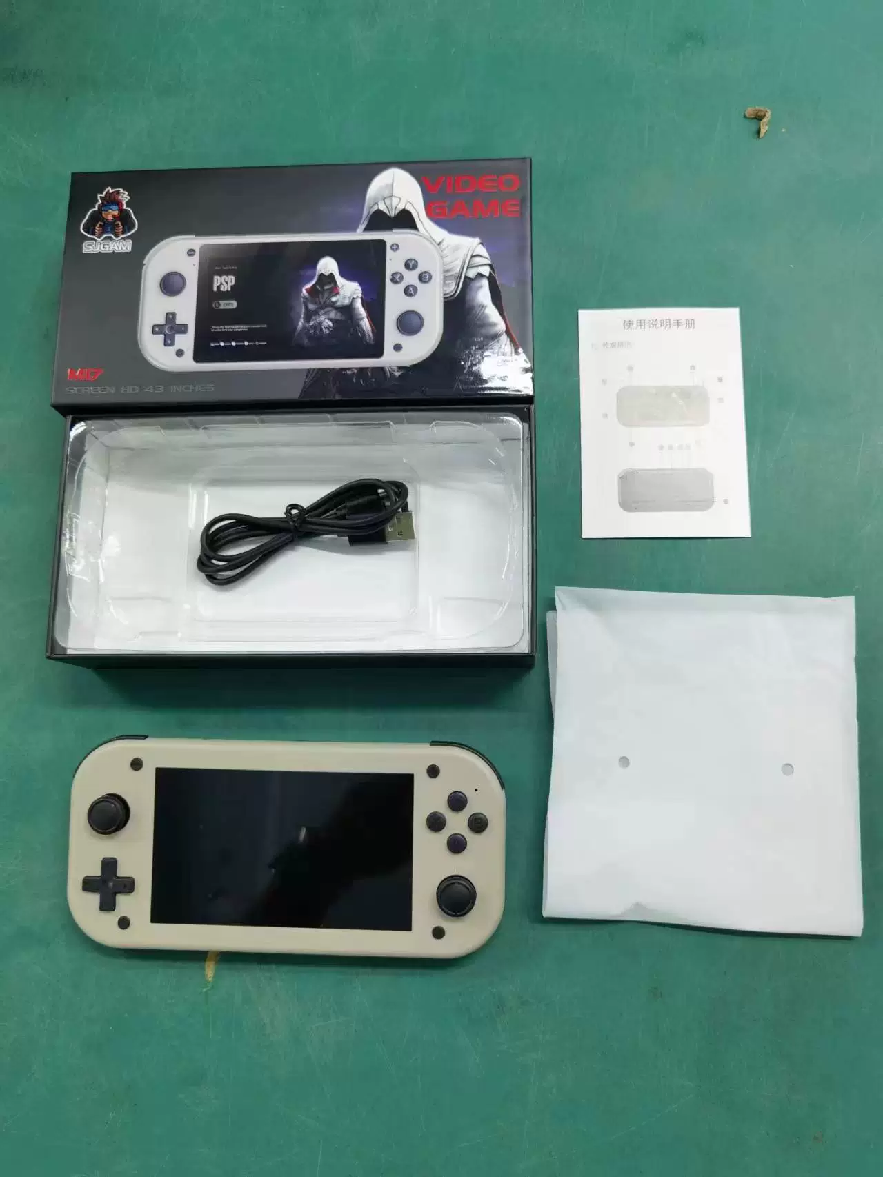 handheld игровая консоль M17, 4K HD видео, эмуляция PSP/PS1, варианты 64/128 ГБ