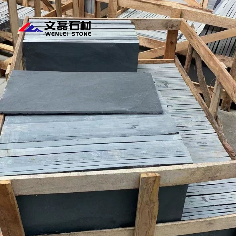 Завод-производитель камня Wenlei: плиты из голубого камня, камень для досок, серый камень, ржавый камень, каменные кирпичи 300x600, напольная плитка, настенная плитка, камень из Цзюцзяна.