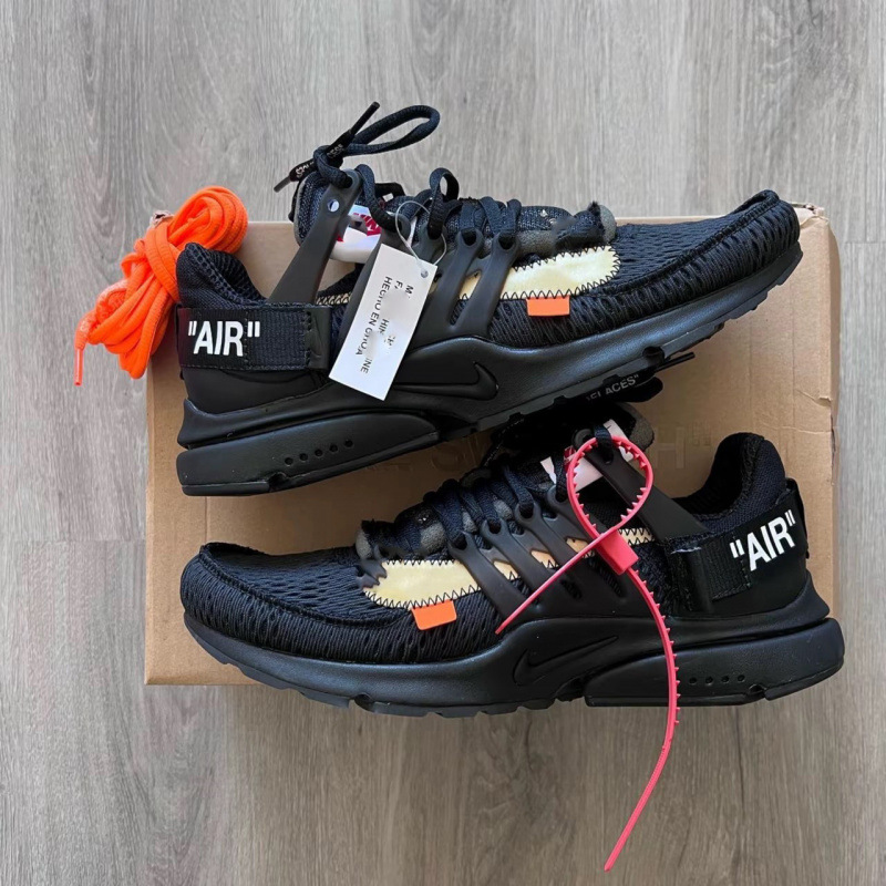 Original Air Presto Collaboration Off-W Running Shoes for Men and