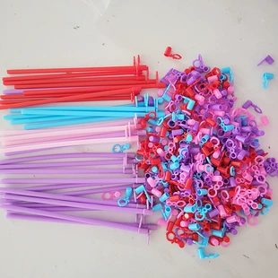 Пластиковые ручки для фонариков с LED для DIY