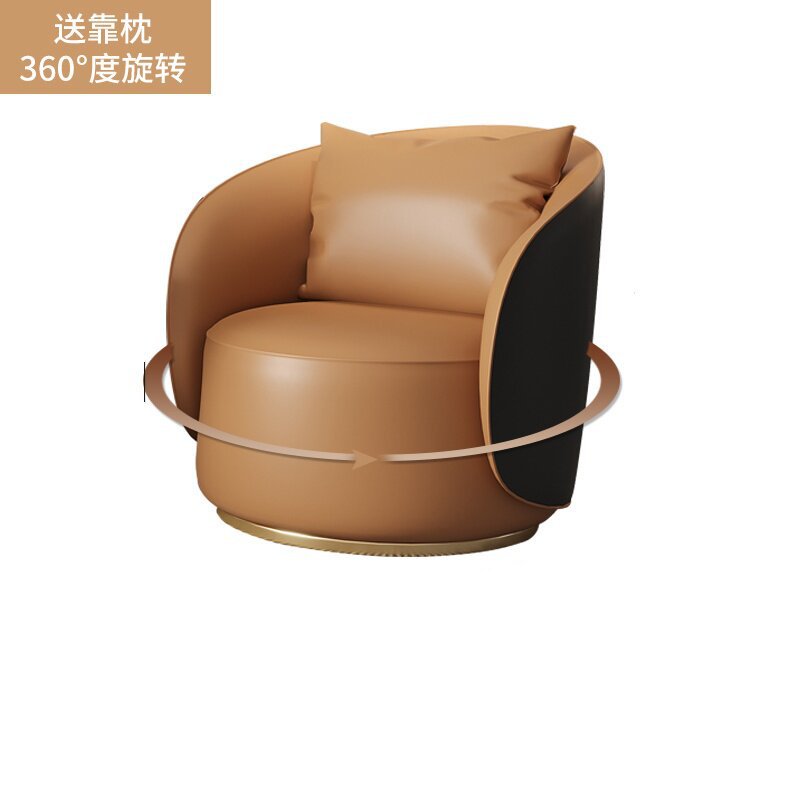 Hotel de lujo ligero recepción sala de ventas sofá / silla simple salón de belleza moderno simple combinación de mesas y sillas de ocio club