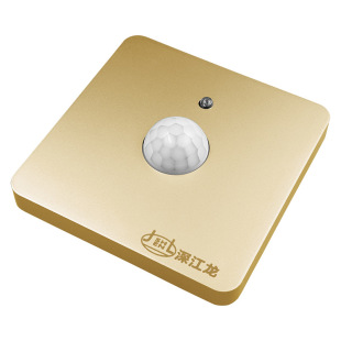 Sound and light control plus human body sensor switch two-in-one high-end intelligent two-wire adjustable corridor automatic switch manufacturer