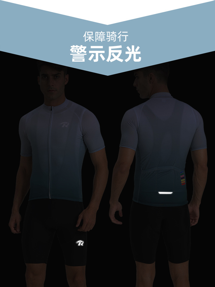 Ropa de bicicleta de mangas cortas para hombres y mujeres, ropa de bicicleta de montaña de verano, cinturón de secado rápido, pantalones de ciclismo de amortiguación, chaqueta superior