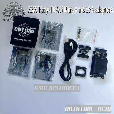 [Original Z3X Easy-JTAG Plus Box Full set +ufs 254 adapters]
