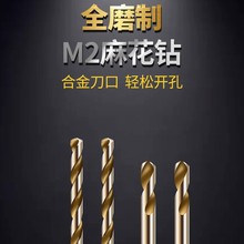 中天钻头 直柄高速钢HSS6542麻花钻不锈钢钻头铁皮钻孔