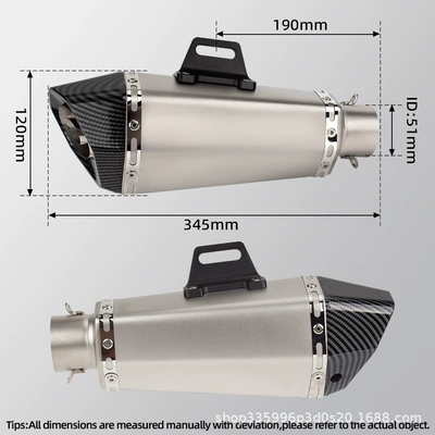 R7 Xsr700 R7 Small — Motorcycle exhaust pipe